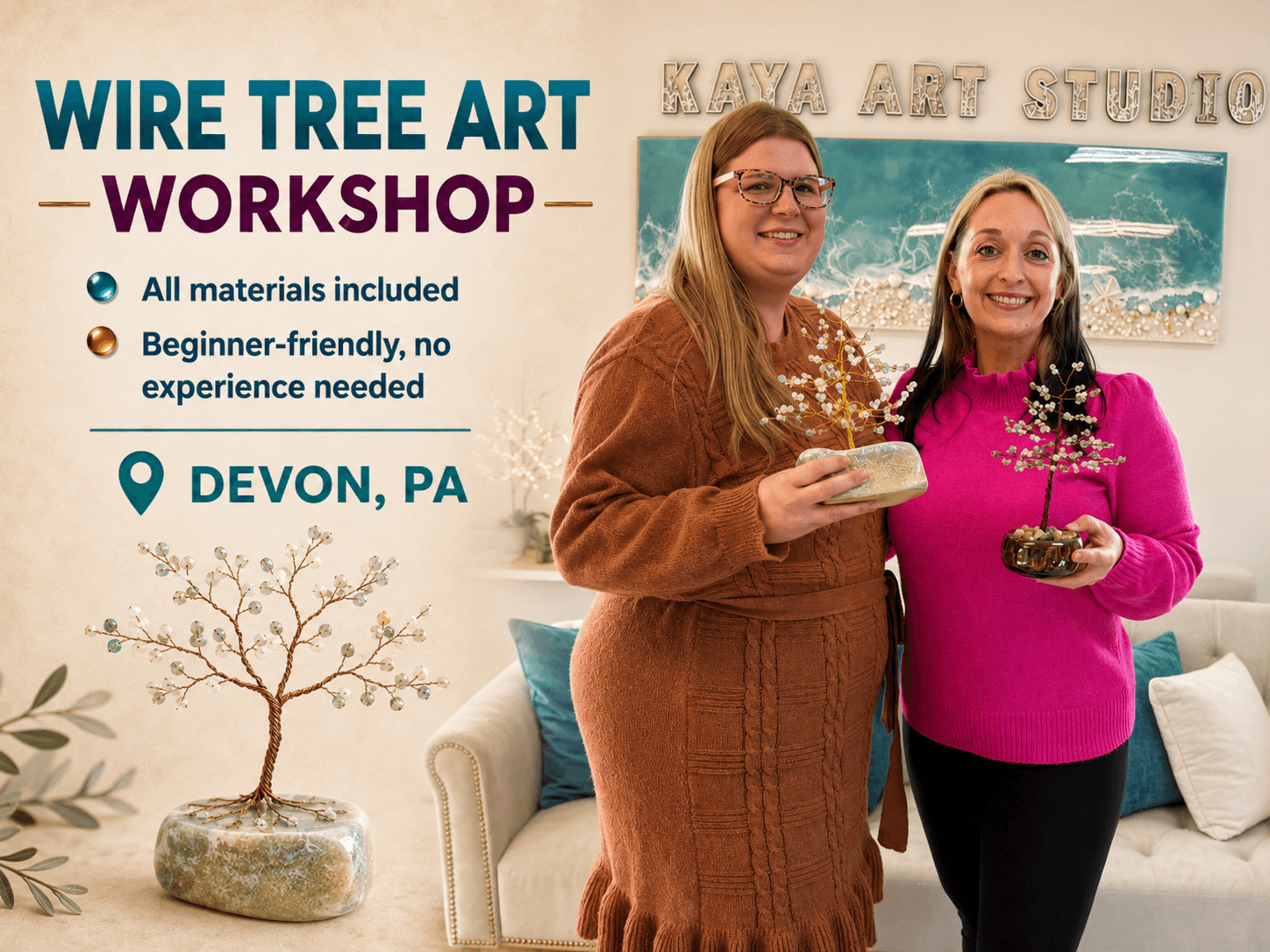 Wire Tree Art Workshop