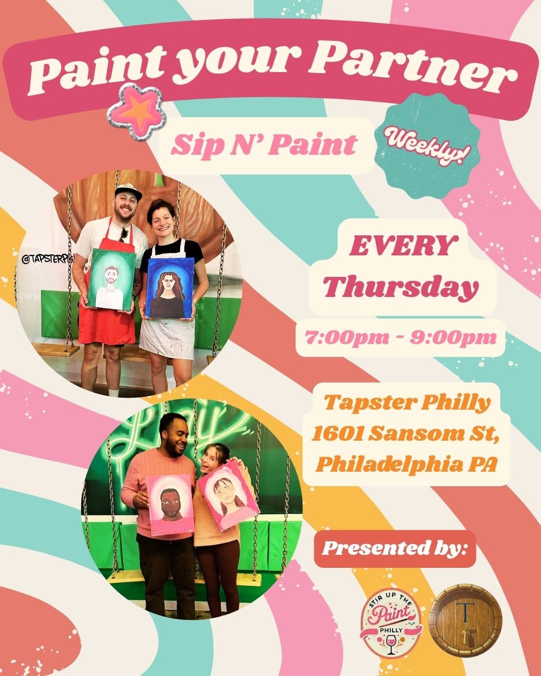Paint Your Partner! Every Thursday night.